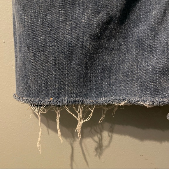 Hollister Patchwork Flare Jeans - Blue good condition 7/10 - Picture 9 of 9